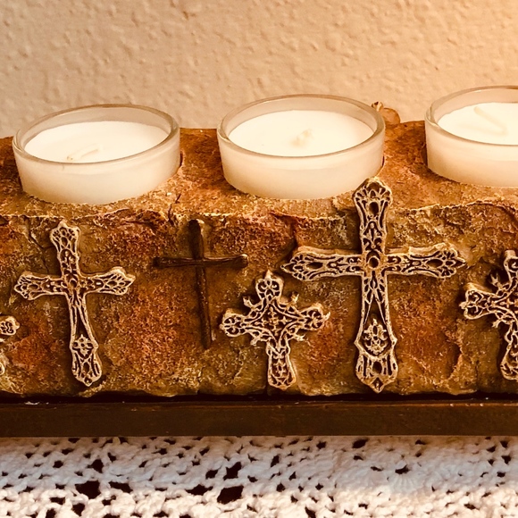 Unbranded Other - Eleven Celtic Crosses Multiple Tea Light Six Holde